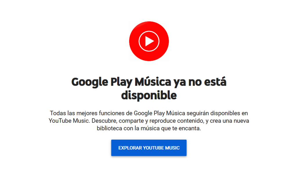 ¿Qué pasó con Google Play Music?